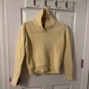 Ralph Lauren butter yellow sweater